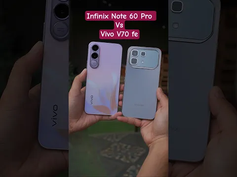 infinix Note 60 Pro Vs Vivo V70Fe adu kamera#infinixnote60pro #vivov70fe