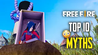 Top 10 Mythbusters in FREEFIRE Battleground | FREEFIRE Myths #311
