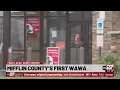 Finishing touches put on Mifflin County s first Wawa grand opening this week