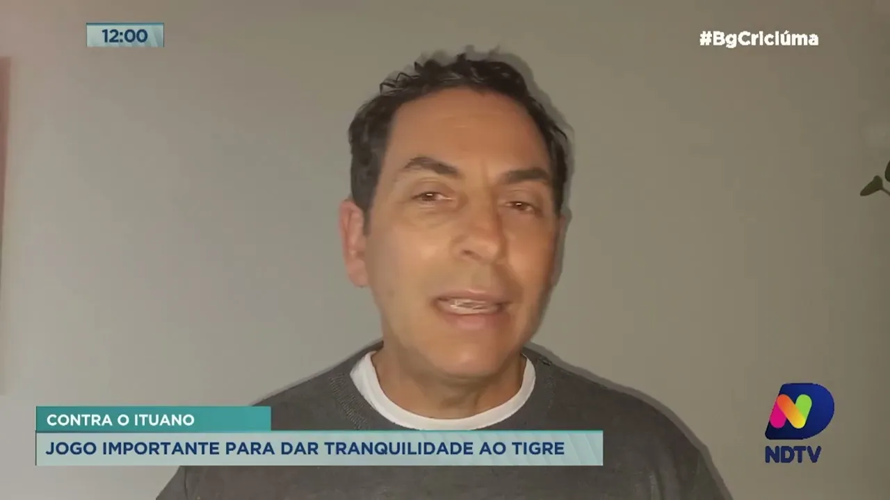 Renato Semensati: jogo importante para dar tranquilidade ao Tigre