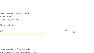 How To Use Spinner Getting Item Selected Android Studio Tutorial
