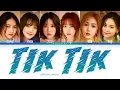 Download Lagu GFRIEND (여자친구) - TIK TIK (틱틱) Lyrics (Color Coded Lyrics Han/Rom/Eng/가사)