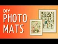 How to Mat and Frame a Picture Cheap and Easy DIY