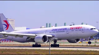 4k up close action from lax los angeles international airport 