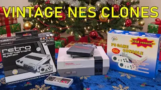 Vintage NES clones Testing comparing and improving