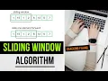 Sliding Window Algorithm Sliding Window Technique Sliding Window Introduction Cracking FAANG