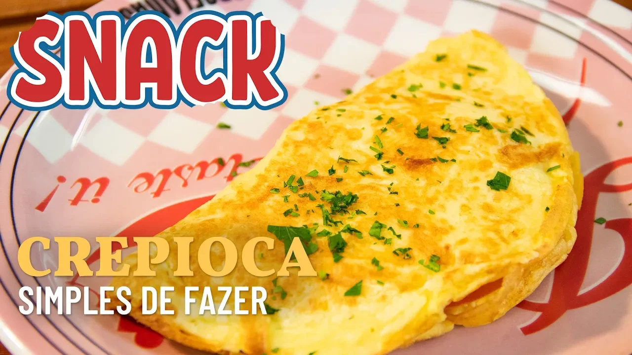 CREPIOCA FIT DE QUEIJO SENSACIONAL!
