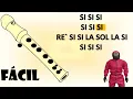 Download Lagu *_*  El juego del calamar, intro *_*  flauta dulce fácil, tutorial con animación, canción fácil