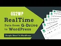 From Google Sheet to WordPress-Publish a Real time Data Table