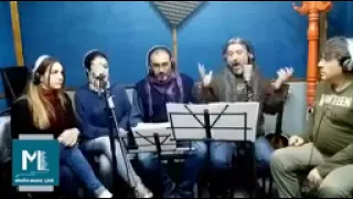 أغنية هزيم الرعد بروفا برفقة شلة              أتمنى الإشتراك في القناة فضلا  وليس أمرا  دندنها
