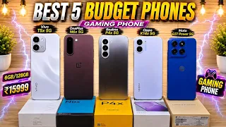 5 Best Budget Mobiles Under ₹25000 August 2026 - Which Should You Buy ?