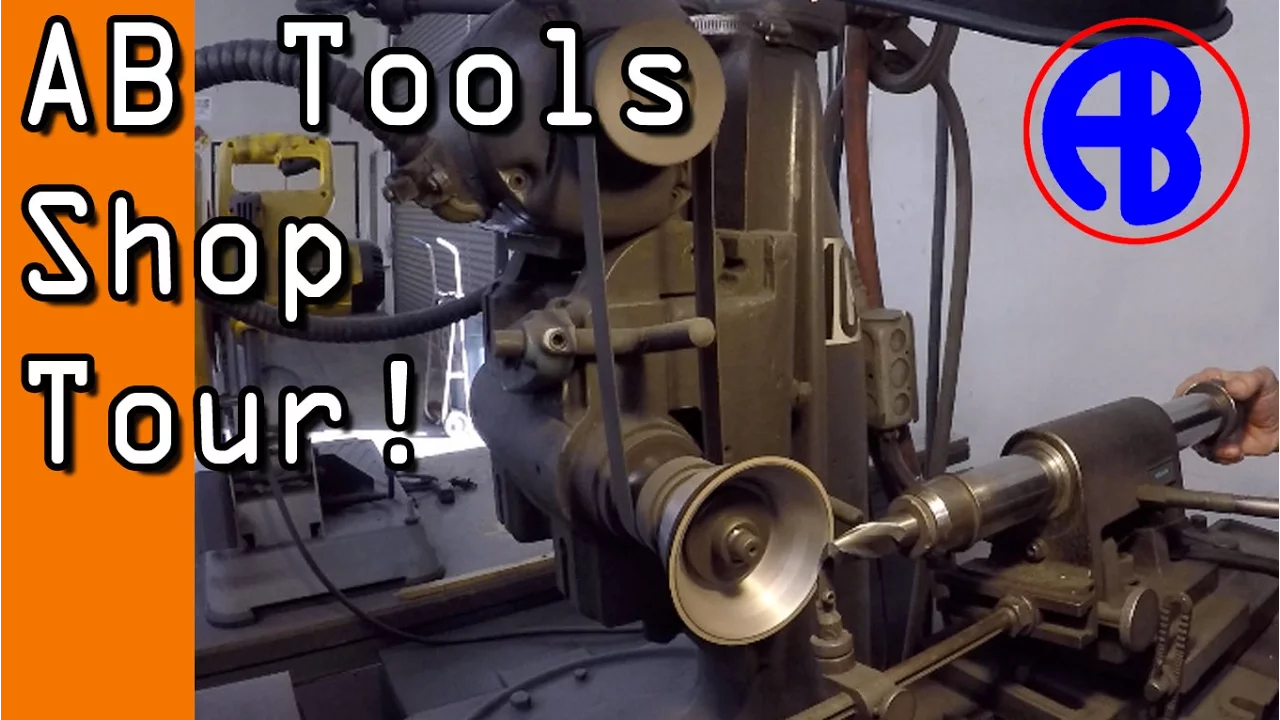 AB Tools Factory Tour! Grinding Custom Carbide End Mills!
