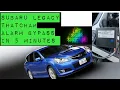 Subaru legacy immobiliser bypass