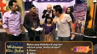 olga syahputra dan uje di acara waktunya kita sahur