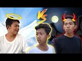 Download Lagu MALAIKAT VS IBLIS MENGENDALIKAN HIDUPKU SEHARIAN / ADA BAIK DAN JAHAT! | Mikael TubeHD