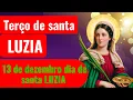 Lagu TERÇO DE SANTA LUZIA CURA DOS OLHOS, LUZ E PROTEÇÃO ORAÇÃO FORTE E PODEROSA PELA VISÃO TERÇO DA MÃE