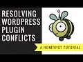 Resolving Wordpress Plugin Conflicts