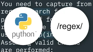 Python extract pattern matches