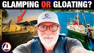 Glamping in a Boat and rounding Cape Sata! (solo sailor)