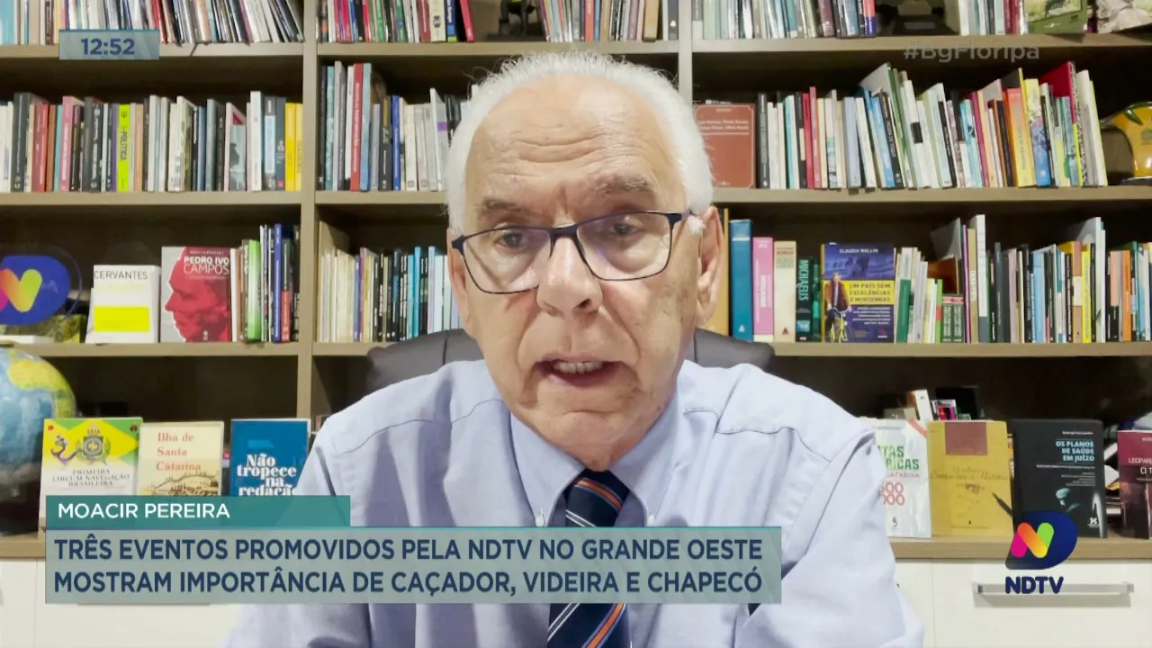 Três eventos promovidos pela NDTV no Grande Oeste mostram importância de Caçador, Videira e Chapecó