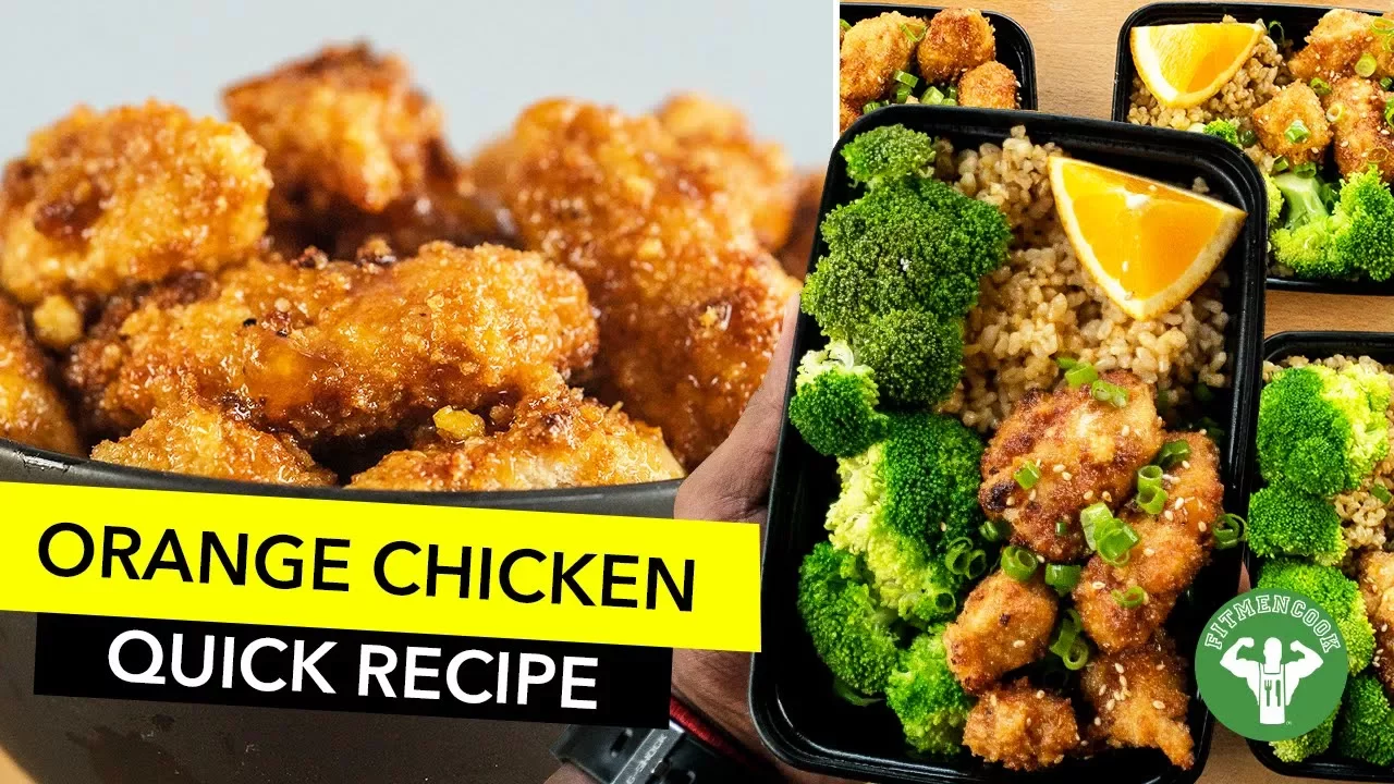 Meal Prep - Orange Chicken Recipe  / Pollo a la Naranja