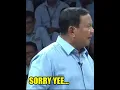 Download Lagu SORRY YEE #prabowo