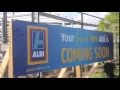 New Aldi store under construction near Copdock