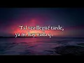 Tal Vez - Ricky Martin (Letra/Lyrics)