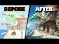 MASTER BASIC PERSPECTIVE IN 10min environment drawing demo