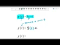 Evaluating a Polynomial in Function Notation part 1