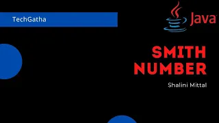 Let s Play With Numbers 13 - Smith number