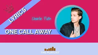 Download ONE CALL AWAY I Charlie Puth MP3