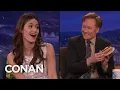 Emmy Rossum Sings Opera In Exchange For A Hot Dog CONAN on TBS