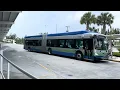 Miami Metrobus 77 Departure Golden Glades Park and Ride 2025 New Flyer XE60