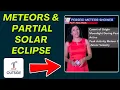 Weekend Insights Perseids Partial Eclipse Humid Weekend Pop-Up Storms