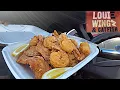 Trying SOME OF The BEST Wings in NWI Louie Wingz Catfish