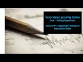 Lecture Hypothesis Testing -