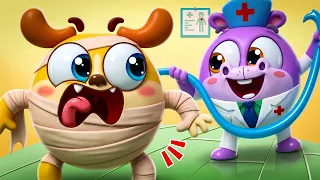 🏥 Doctor Checkup Boo Boo Song 🤕 | Doctor Pretend Play | DooDoo & Friends Kids Songs