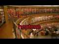 What does heptene mean