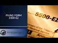 Filing Form 5500-EZ