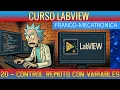 20 Remote Control with Shared Variables - Advanced LabVIEW Course