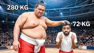 تضاربت مع أقوى رجل سومو في اليابان 🇯🇵 🔥!