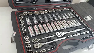 Toolpro 138 piece automotive tool kit
