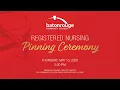 Spring 2025 Registered Nursing Pinning Ceremony