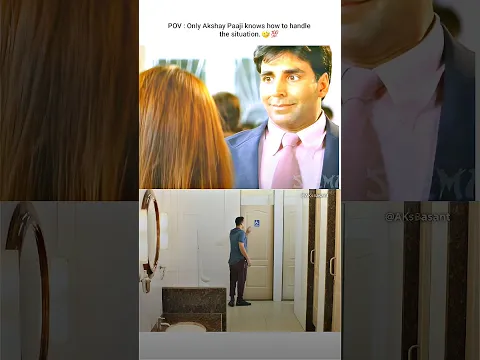 Only Akki paaji can do this 🤣💯 #akshaykumar #akshayfans