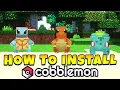 How to Install Cobblemon Mod The New Minecraft Pokemon Mod FASTEST AND EASIEST GUIDE 2025