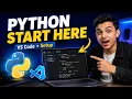 Python Tutorial for Beginners 2026 Complete Setup VS Code First Program