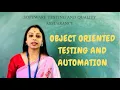 Object oriented Testing and automation tools
