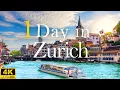 How to Spend 1 Day in ZURICH Switzerland Travel Itinerary