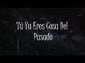 Tu Ya Eres Cosa Del Pasado-Fidel Rueda (Letra)